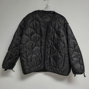 Alpha Industries Field Coat Liner X-Large Regular Black ALS/92 M65 Quilted Nylon